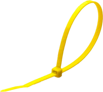 Стяжка для кабеля Fortisflex КСС 56173 (100шт, желтый) -