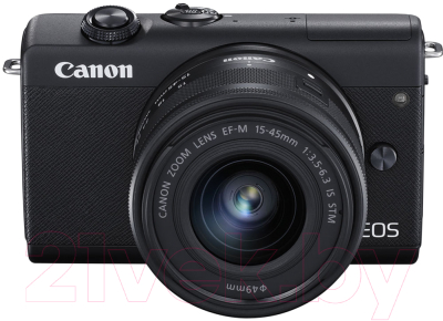 Беззеркальный фотоаппарат Canon EOS M200 EF-M IS STM Kit 15-45mm / 3699C010 (черный)