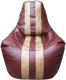 Бескаркасное кресло Flagman Спортинг С2.3-04 (коричневый/бордовый) - 