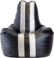 Бескаркасное кресло Flagman Спортинг С2.3-05 (черный/белый) - 
