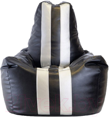 Бескаркасное кресло Flagman Спортинг С2.3-05 (черный/белый)