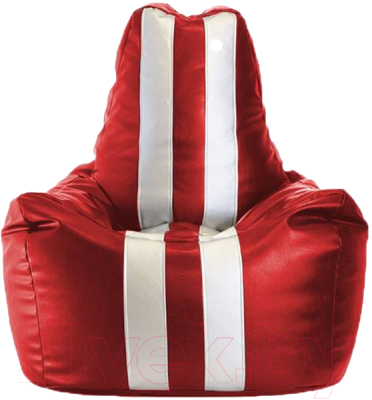 Бескаркасное кресло Flagman Спортинг С3.3-02 (красный/белый)