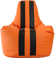 Бескаркасное кресло Flagman Спортинг С2.3-02 (оранжевый/черный) - 