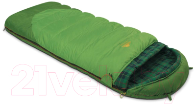 Спальный мешок Alexika Siberia Plus левый / 9252.01012 (зеленый)