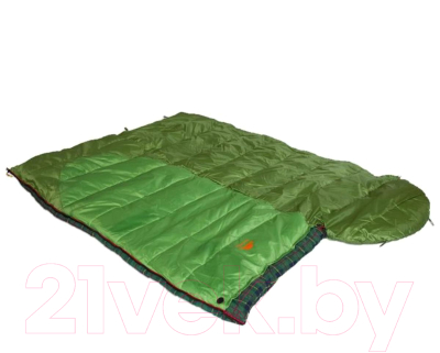 Спальный мешок Alexika Siberia Plus левый / 9252.01012 (зеленый)