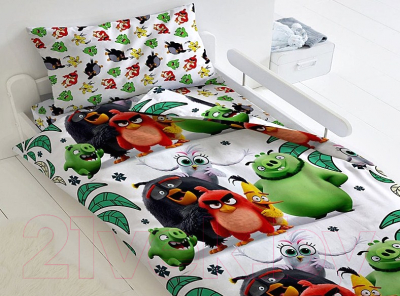 Комплект постельного белья Непоседа Angry Birds 2. Птичий остров / 604537