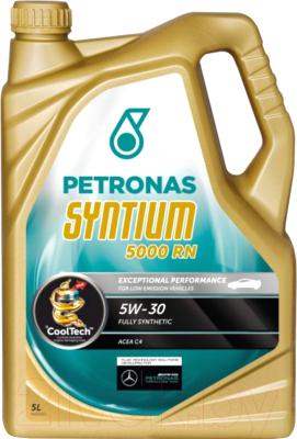 Моторное масло Petronas Syntium 5000 RN 5W30 / 18425019 (5л)