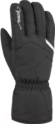 Перчатки лыжные Reusch Marisa / 4831150 701 (р-р 6, black/white)