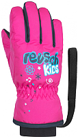 Перчатки лыжные Reusch Kids / 4885105 350 (р-р 3, Pink Glo) - 