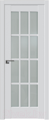 Дверь межкомнатная ProfilDoors Классика 102U 60x200 (аляска/стекло матовое)
