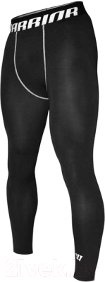 Бандаж-штаны хоккейные Warrior Pants Tight / WPP0006 (XXL, черный)