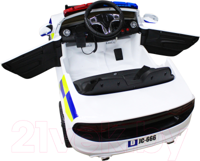 Детский автомобиль Sundays Police BJC666 (белый)