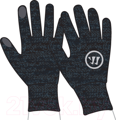 Перчатки лыжные Warrior Knitted Gloves / MG738125-BK (M/L, черный)