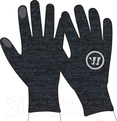 Перчатки лыжные Warrior Knitted Gloves / MG738125-BK (XL/XXL, черный)