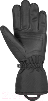 Перчатки лыжные Reusch Snow King / 4801198 681 (р-р 8.5, Dark Granite/Black )