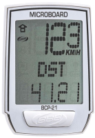 Велокомпьютер BBB MicroBoard 8 Functions Wired / BCP-21 (белый) -