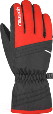 Перчатки лыжные Reusch Alan Junior / 4861115 302 (р-р 6.5, Fire Red/Black)