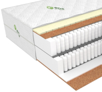 Матрас EOS Идеал 39 200x200 (премиум Aloe Vera) -