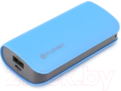 Портативное зарядное устройство Platinet 5200mAh / PMPB52LBL (голубой)