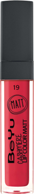 

Жидкая помада для губ BeYu, Cashmere Lip Color Matt 19