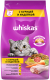 Сухой корм для кошек Whiskas Вкусные подушечки с нежным паштетом с курицей и индейкой (1.9кг) - 