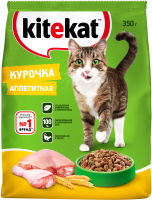 Сухой корм для кошек Kitekat Аппетитная курочка (350г) - 