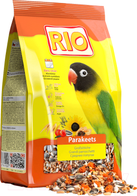 Корм для птиц Mealberry RIO для средних попугаев (0.5кг)