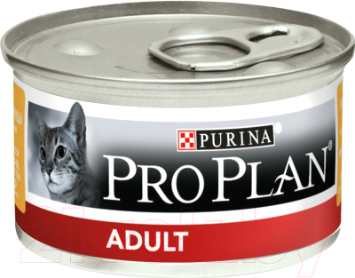 Влажный корм для кошек Pro Plan Adult Chicken (85г)