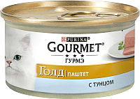 Корм для кошек Gourmet Gold с тунцом (85г) - 