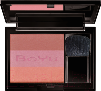 

Румяна BeYu, Оранжевый;персиковый;розовый, Multi Colour Powder Blush 3740.71