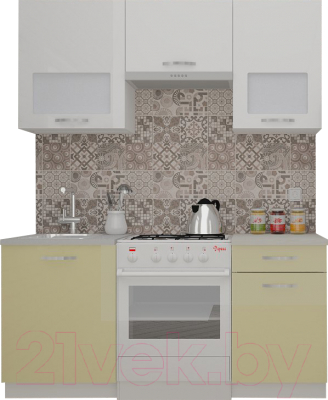 

Готовая кухня ВерсоМебель, ЭкоЛайт-5 1.7