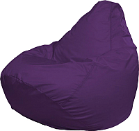 Бескаркасное кресло Flagman Груша Мега Super Г5.2-12 (фиолетовый) - 