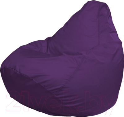 Бескаркасное кресло Flagman Груша Мега Super Г5.2-12 (фиолетовый)