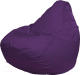 Бескаркасное кресло Flagman Груша Мега Super Г5.2-12 (фиолетовый) - 