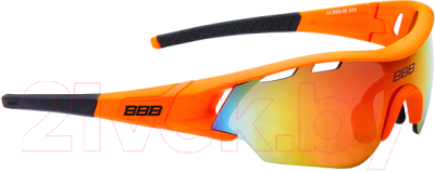 Очки солнцезащитные BBB Summit Smoke PC MLC / BSG-50 (черный/Orange Lenses)