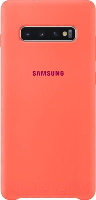 Чехол-накладка Samsung SCover для S10+ / EF-PG975THEGRU (розовый)