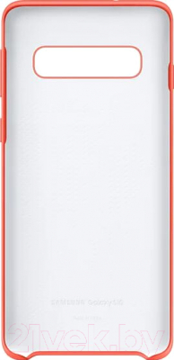 Чехол-накладка Samsung SCover для S10 / EF-PG973THEGRU (розовый)
