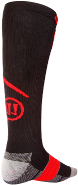 Чулки компрессионные Warrior Compression Pro Sock / HSCOMP6 BRD (L, черный/красный)