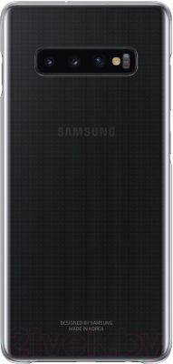Чехол-накладка Samsung Clear Cover S10+ / EF-QG975CTEGRU (прозрачный)