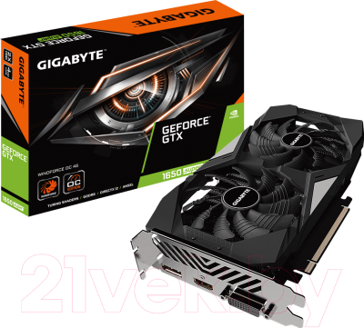 Видеокарта Gigabyte GV-N165SWF2OC-4GD