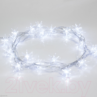 Светодиодная гирлянда Neon-Night Снежинки 303-036 (белый)