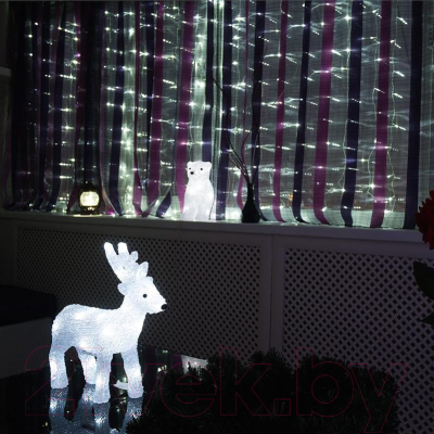 Светодиодная гирлянда Neon-Night Снежинки 303-036 (белый)
