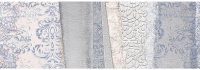 Декоративная плитка Нефрит-Керамика Темари / 04-01-1-17-05-06-1117-2 (600x200, серый) - 