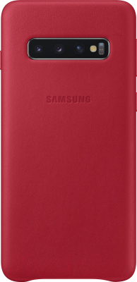 Чехол-накладка Samsung LeCover для S10 / EF-VG973LREGRU (красный)