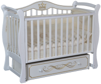 Детская кроватка Антел Julia-11 (белый) - 