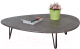 Журнальный столик Калифорния мебель Дадли (серый бетон) - 