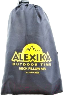 Подушка на шею Alexika Neck Pillow Air / 9517.0008 (бургунди/красный)