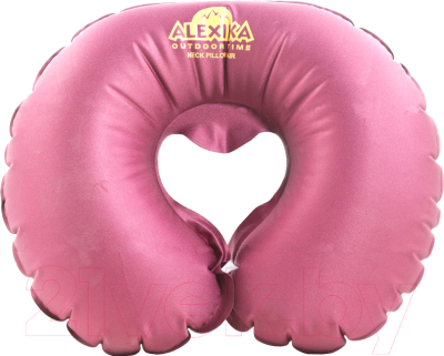 Подушка на шею Alexika Neck Pillow Air / 9517.0008 (бургунди/красный)