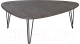 Журнальный столик Калифорния мебель Престон (серый бетон) - 