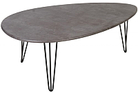 Журнальный столик Калифорния мебель Шеффилд (серый бетон) - 